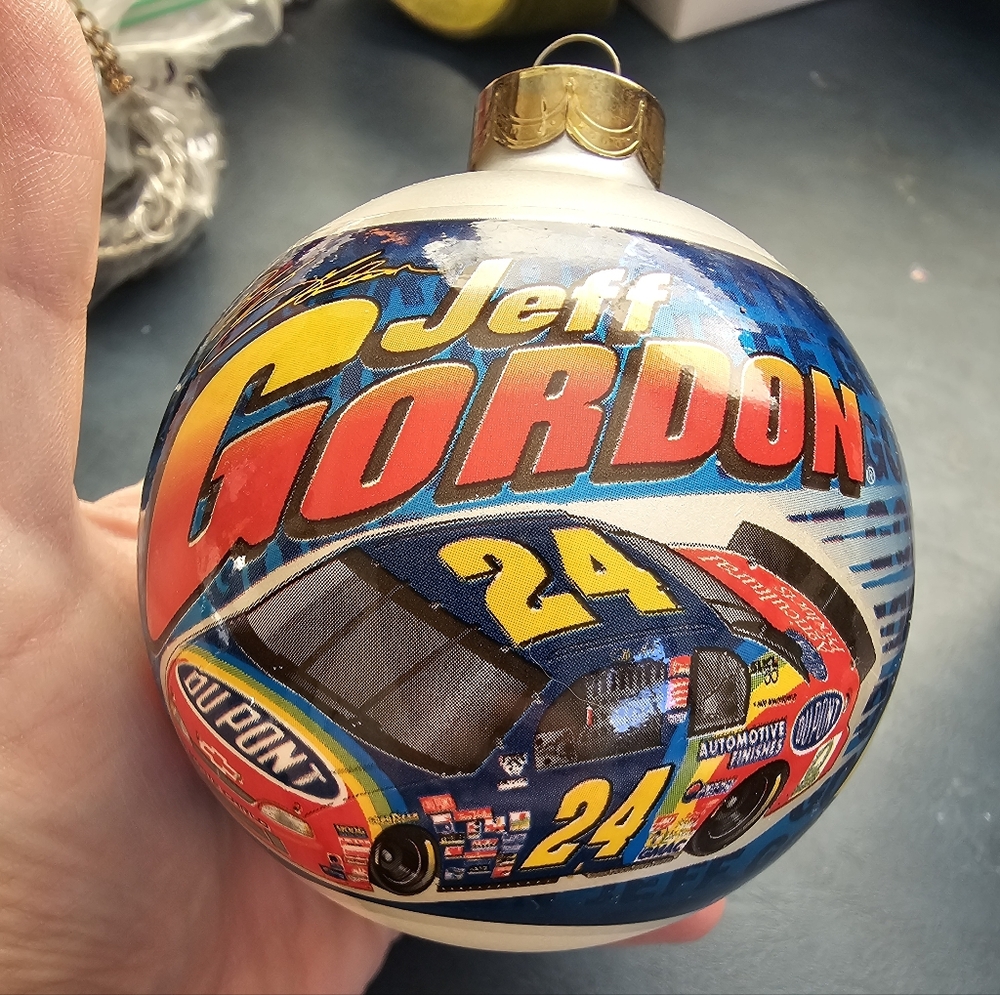 Jeff Gordon Racing Ornament